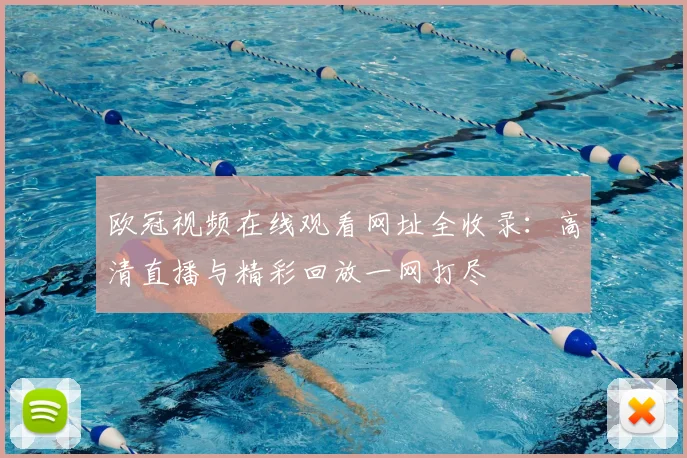 欧冠视频在线观看网址全收录：高清直播与精彩回放一网打尽